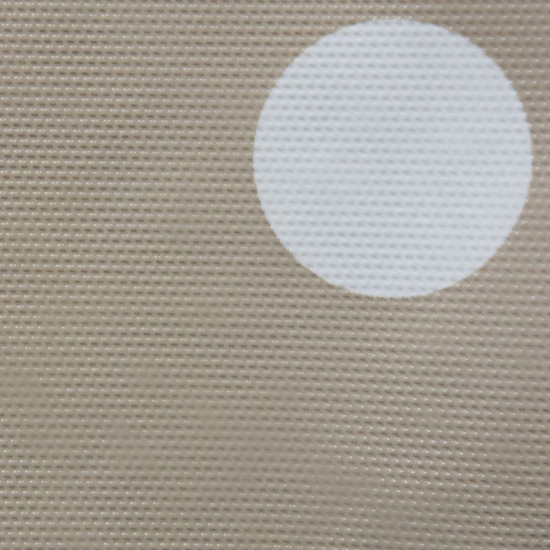 84 Beige and White Polka Dot Rectangular Tablecloth