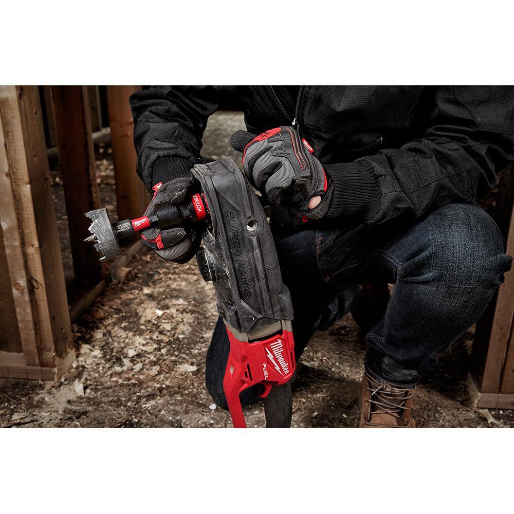 MW M18 FUEL 18V Lithium-Ion Brushless Cordless GEN 2 SUPER HAWG 716 in. Right Angle Drill (Tool-Only) 2811-20