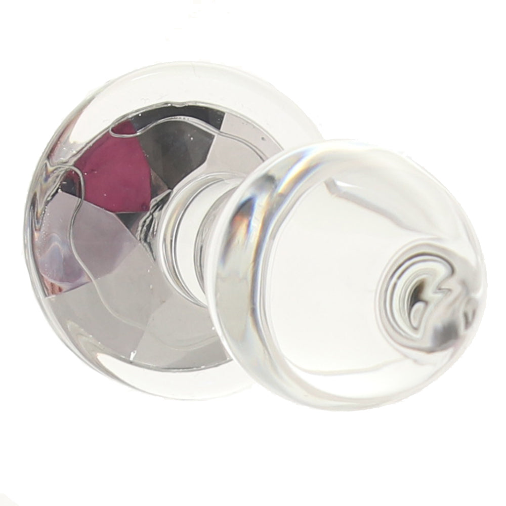 Crystal Desires Rainbow Gem Glass Plug in Small