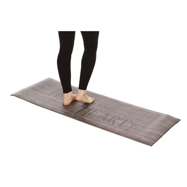 X 19 quot Home Heartwood Kitchen Runner Rug J amp v Textiles