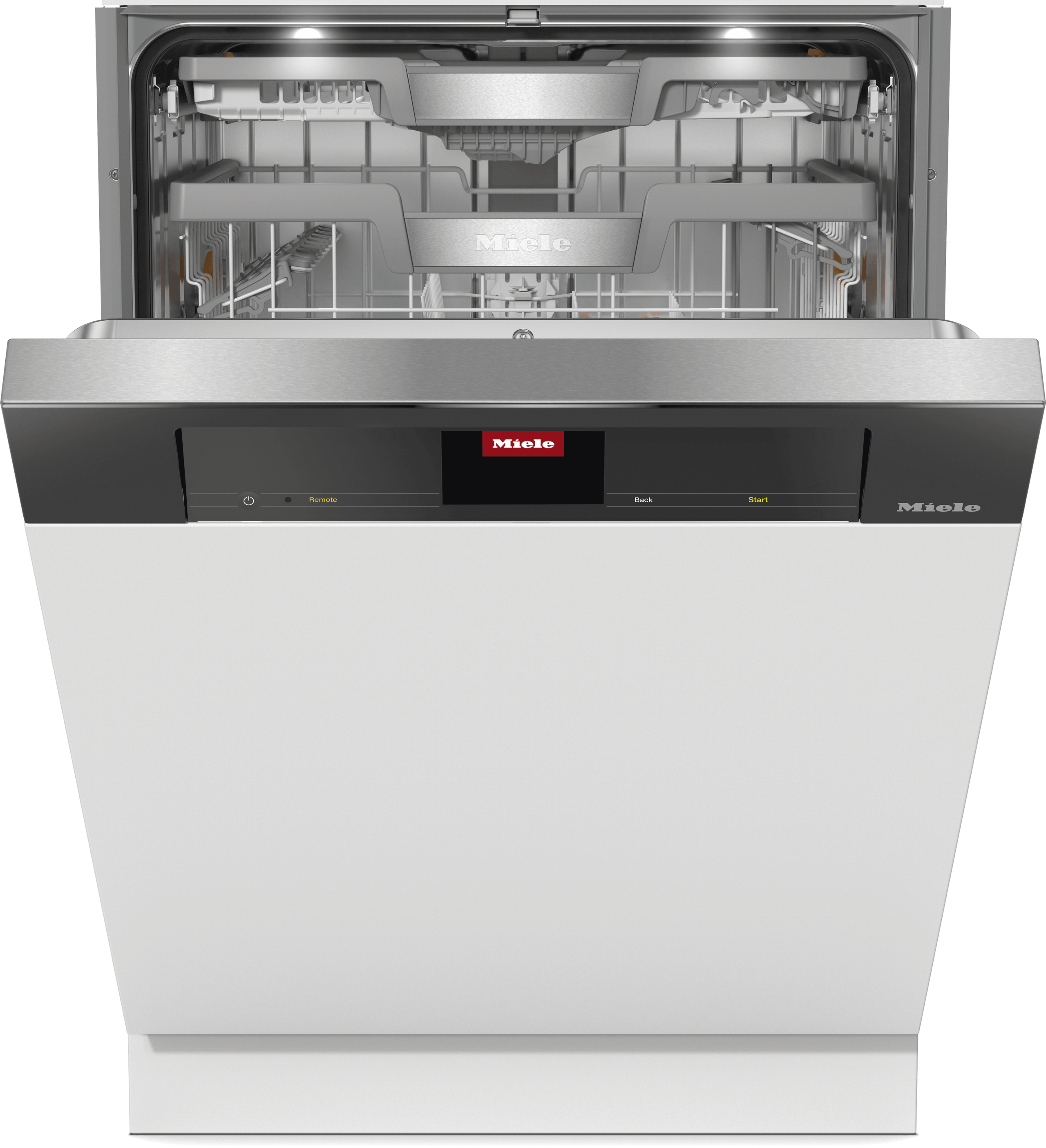 Miele G7936SCIAUTODOSOBSIDIANBLACK G 7936 Sci Autodos - Semi-Integrated Dishwasher - The Miele All-Rounder For Highest Demands.