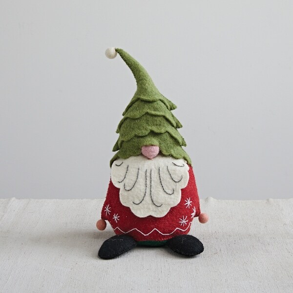 Handmade Wool Felt Gnome