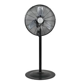 K Tool International 24 in. Waterproof Non Oscillating Pedestal Fan KTI77723