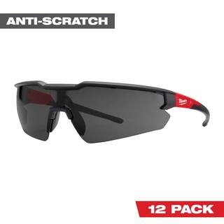 MW Safety Glasses with Tinted Anti-Scratch Lenses (12-Pack) 48-73-2015X12