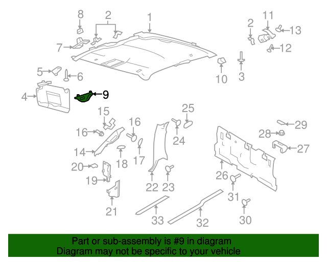 Genuine OE Ford Striker Cover - 9L3Z-18264B82-AC