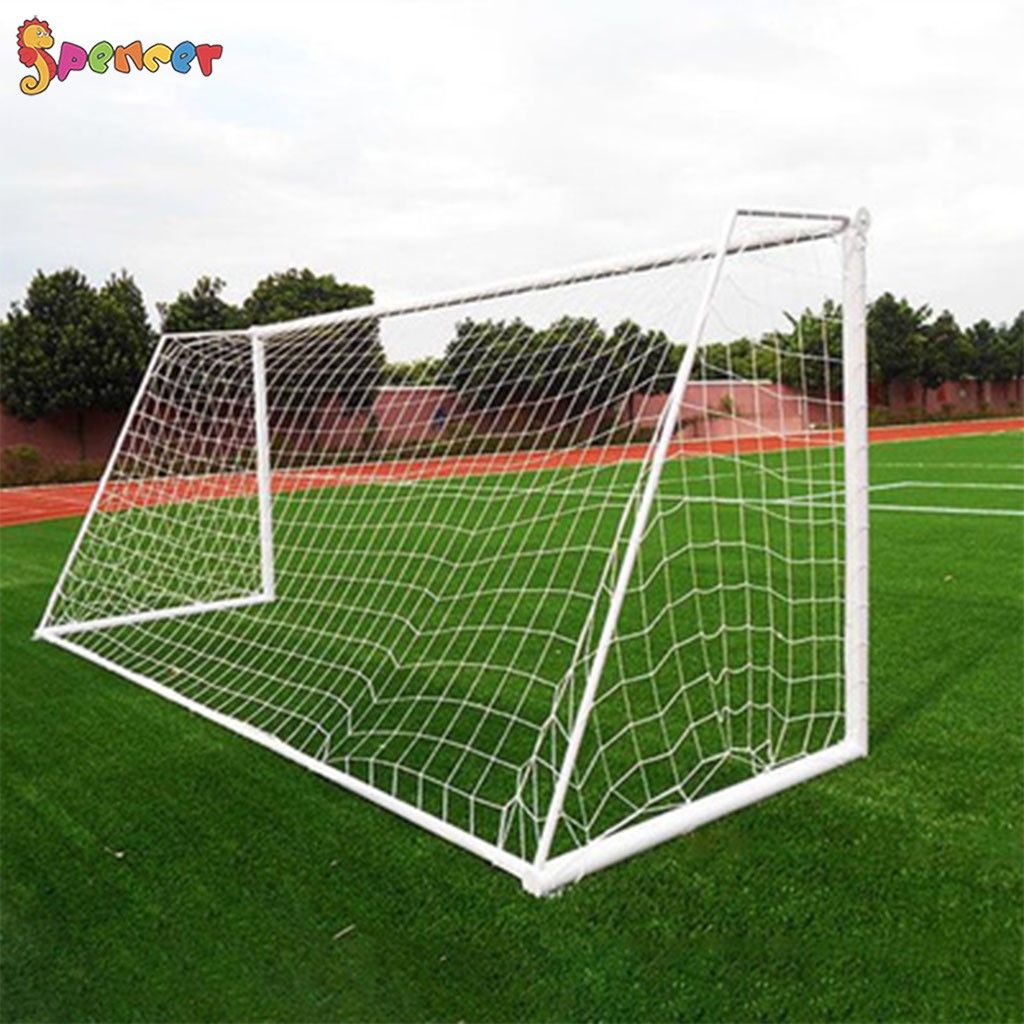 Spencer 7.8 X 5.9ft Portable Football Soccer Goal Post Net Outdoor Sports Football Training Kickback Soccer Net for Kids (Net Only)