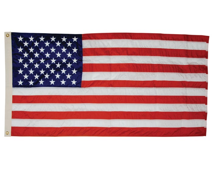 Valley Forge 4 x 6 Nylon United States Flag - US4PN