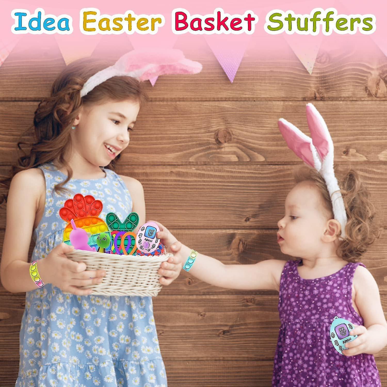 Easter Basket Stuffers For Kids， 36pcs Easter Toys For Easter Hunt， Easter Gifts With Sensory Fidget