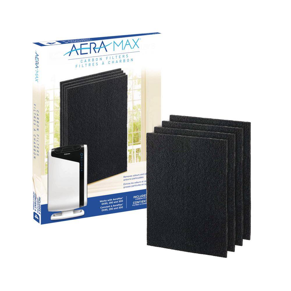 Fellowes AeraMax Carbon Filter for 290300DX95 Air Purifiers (4-Pack) 9324201