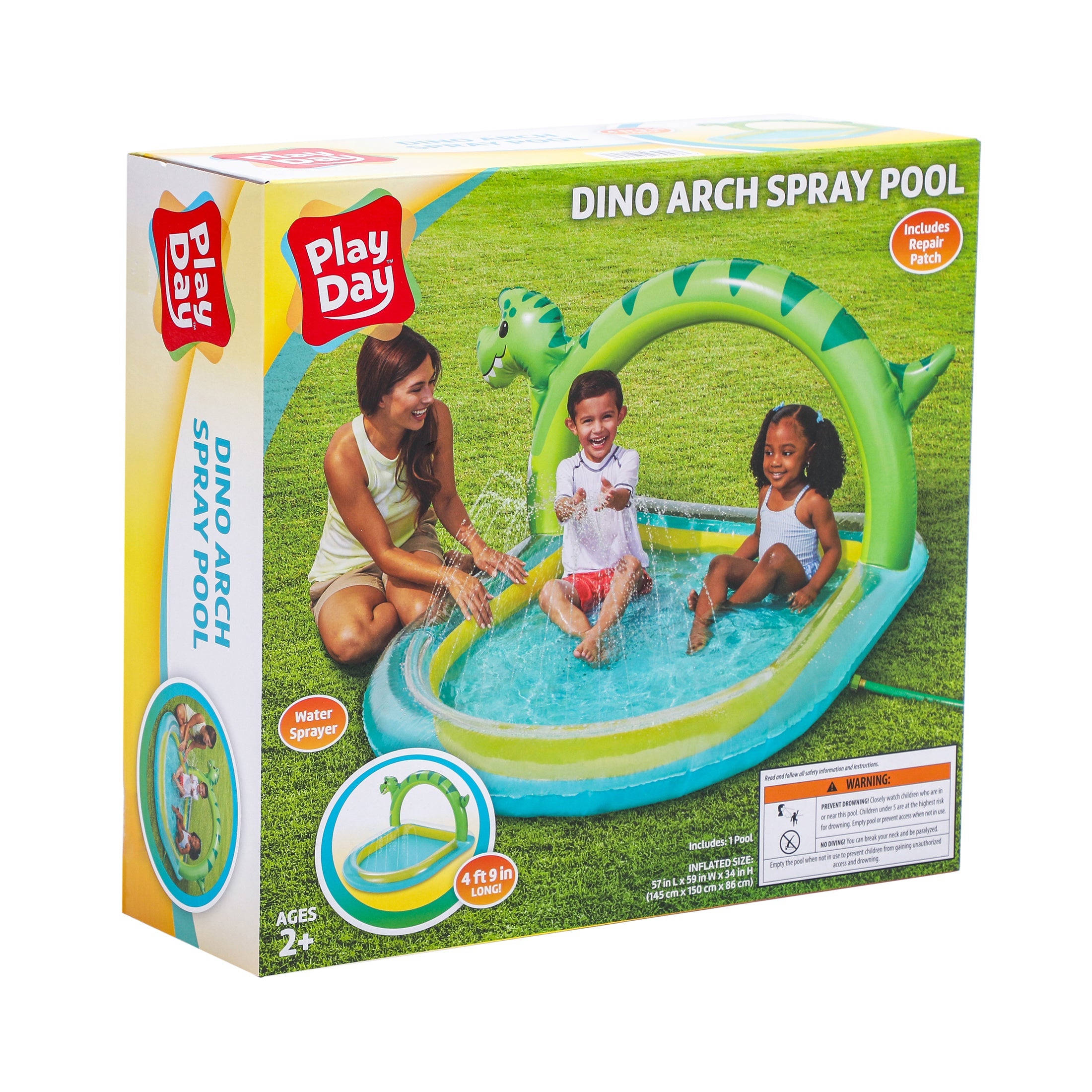 57" x 59" Inflatable Arch Kiddie Pool