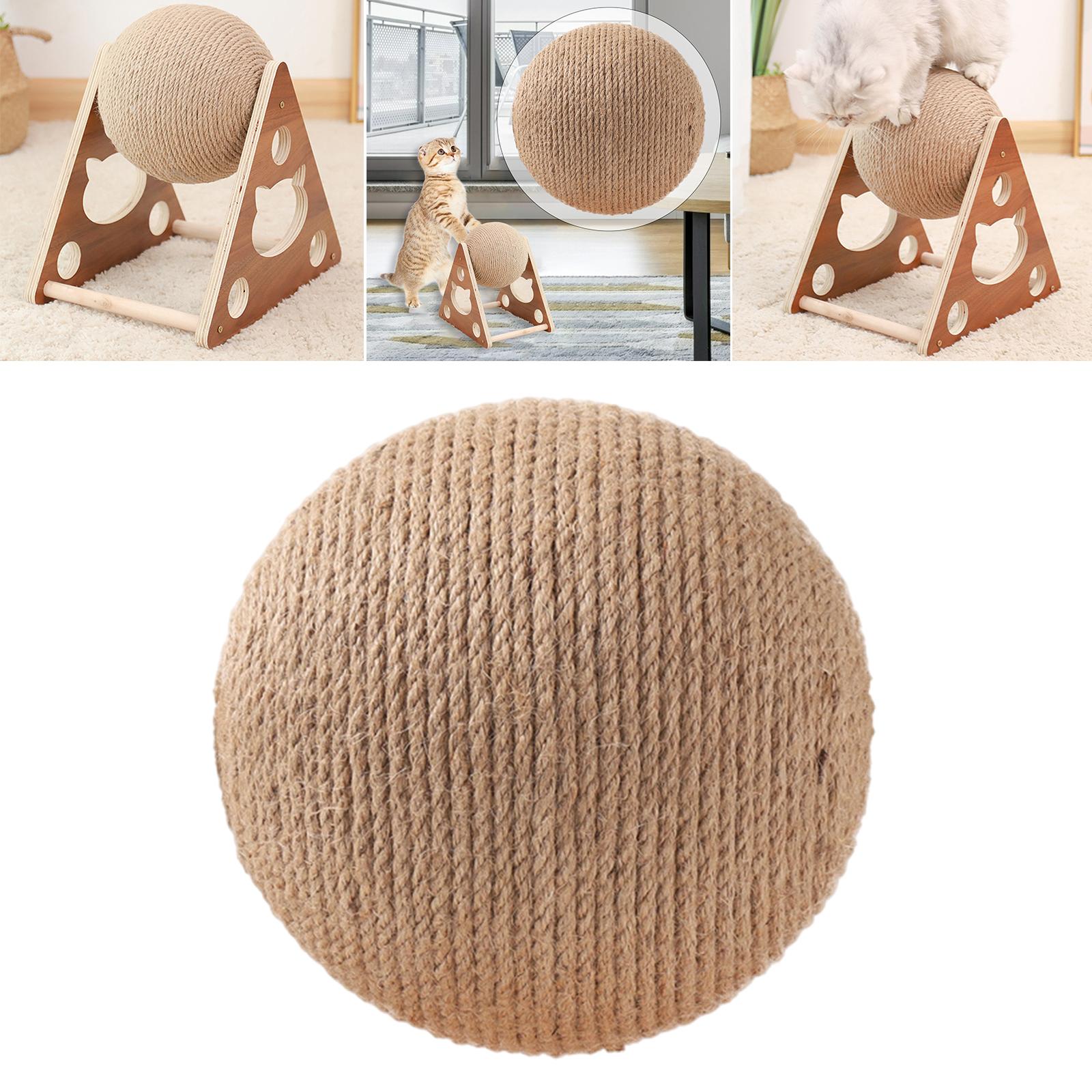 Stable Cat Scratching Ball Scratching Ball Natural Sisal Grinding Claw 6.30inch