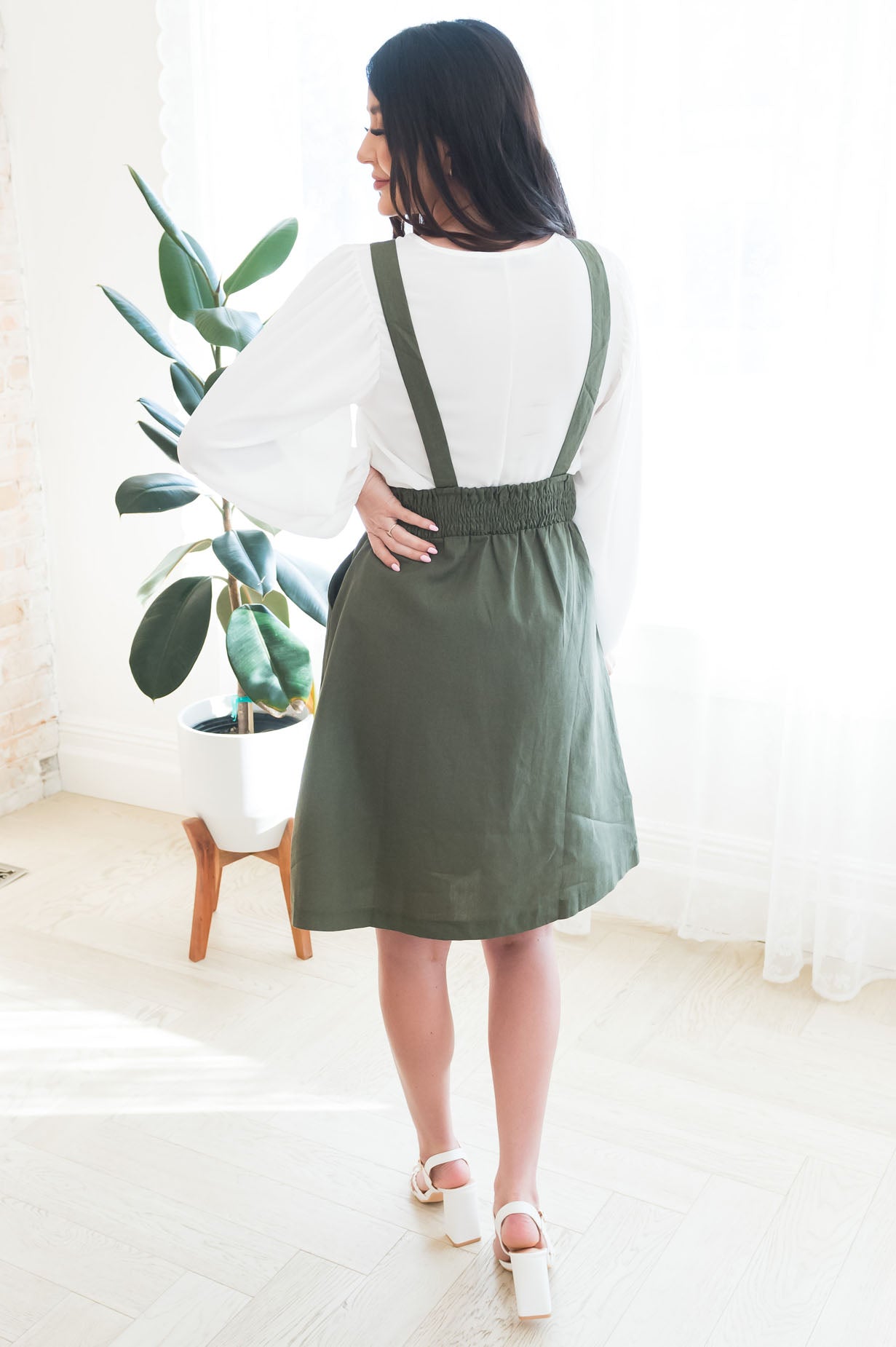 The Marzia Modest Overall Dress