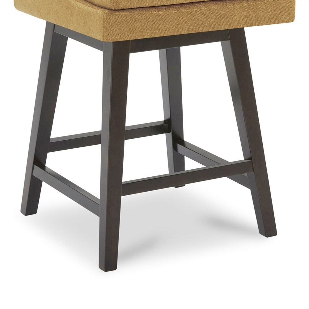 Luca Counter Height Swivel Barstool Set of 2