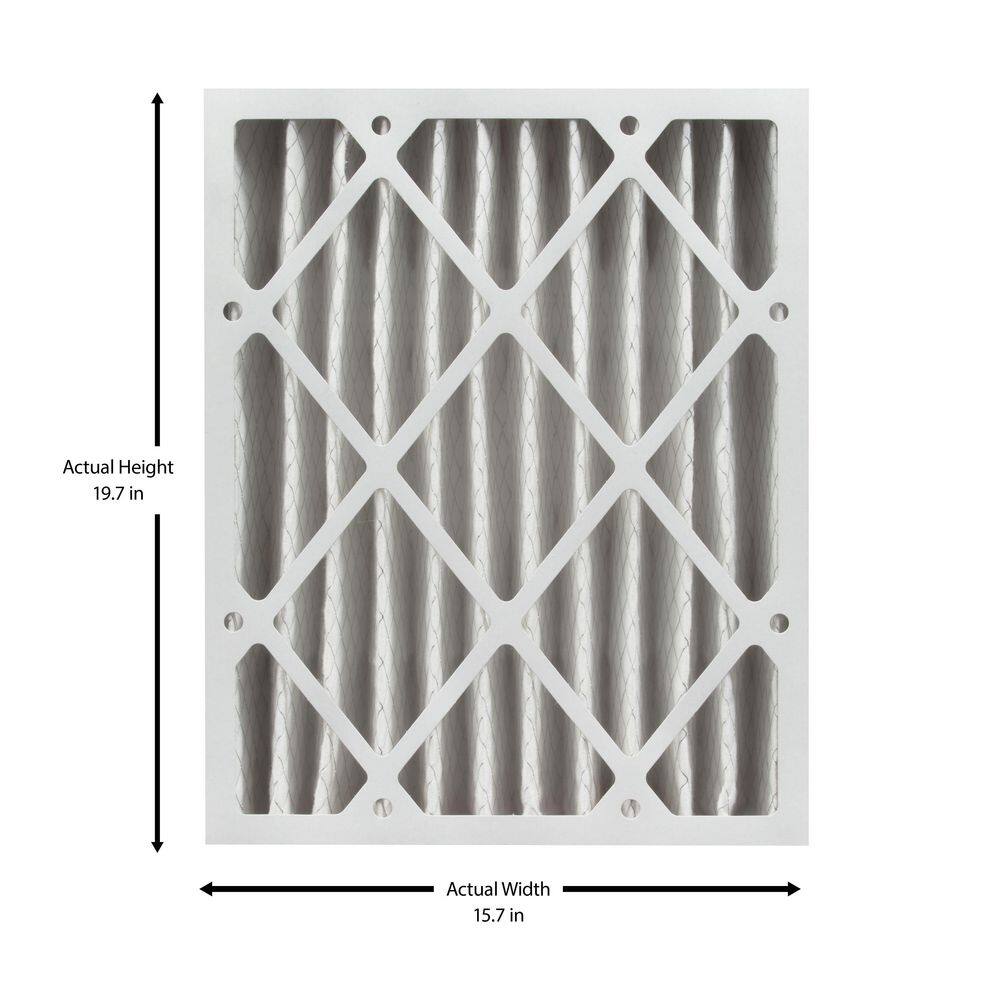 HDX 16 in. x 20 in. x 4 in. Honeywell Replacement Pleated Air Filter FPR 9 HDX-HW1620-13-3