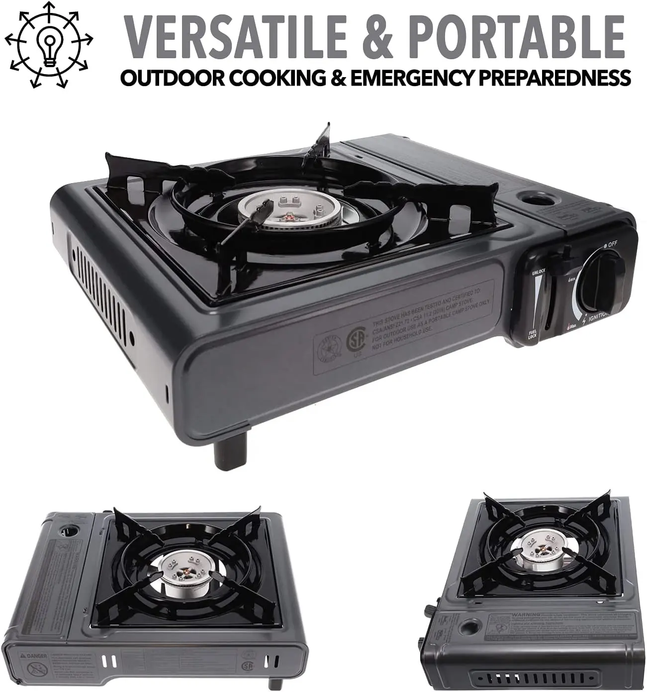 High quality low price outdoor gas stove Outdoor accessories portable gas stove camping