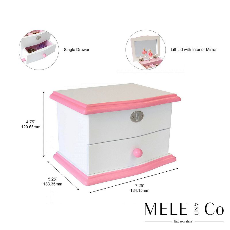 Mele and Co. Katie Musical Ballerina Jewelry Box