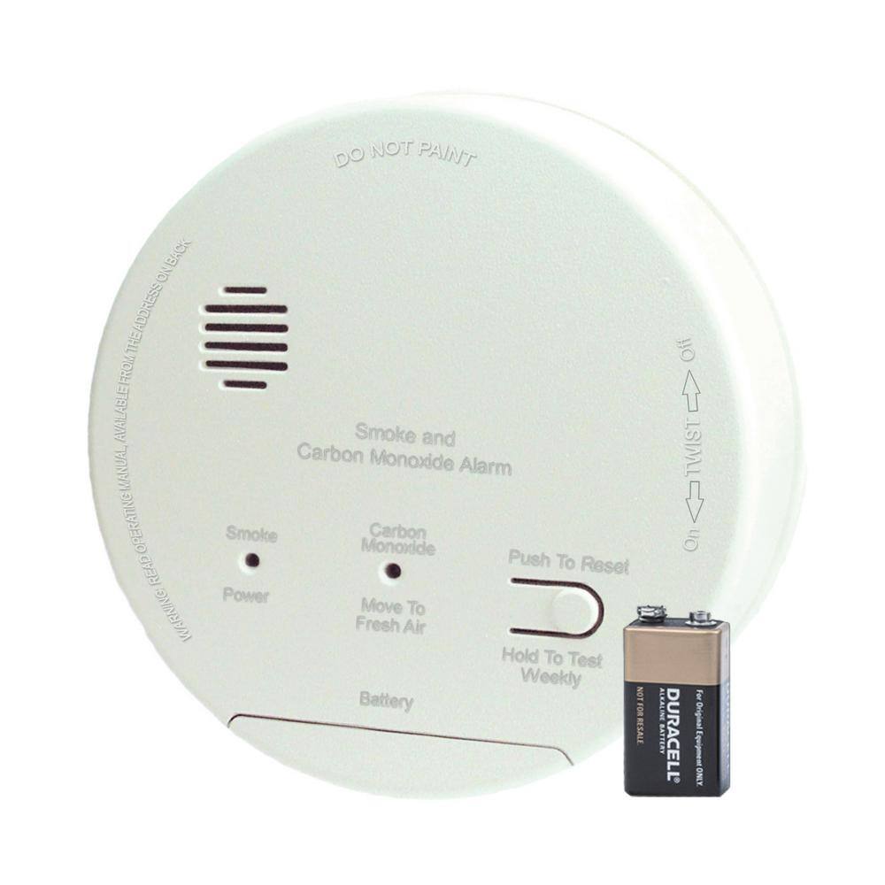 Gentex Hardwired Interconnected Photoelectric Smoke and CO Alarm with Dualink Battery Backup and Relay Contacts GN-503F