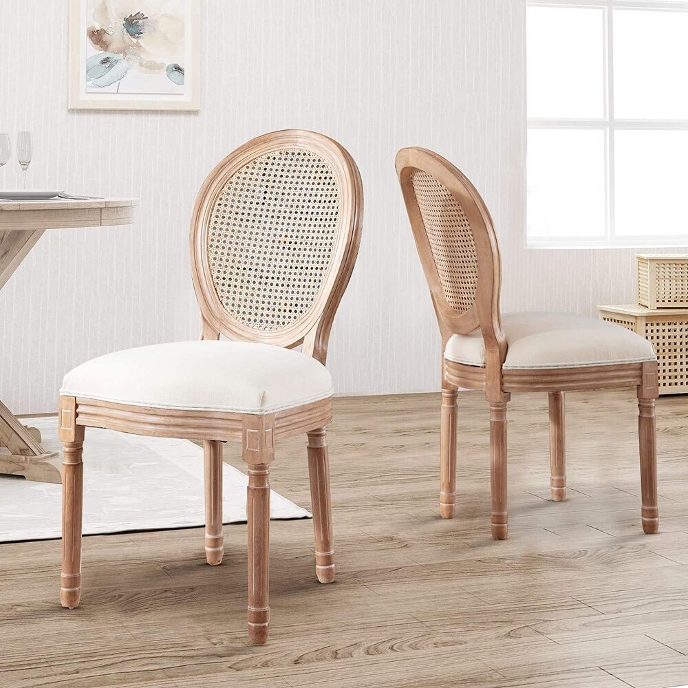 Mieres French Style Dining Chair/Side Chair (Set of 2)   N/A