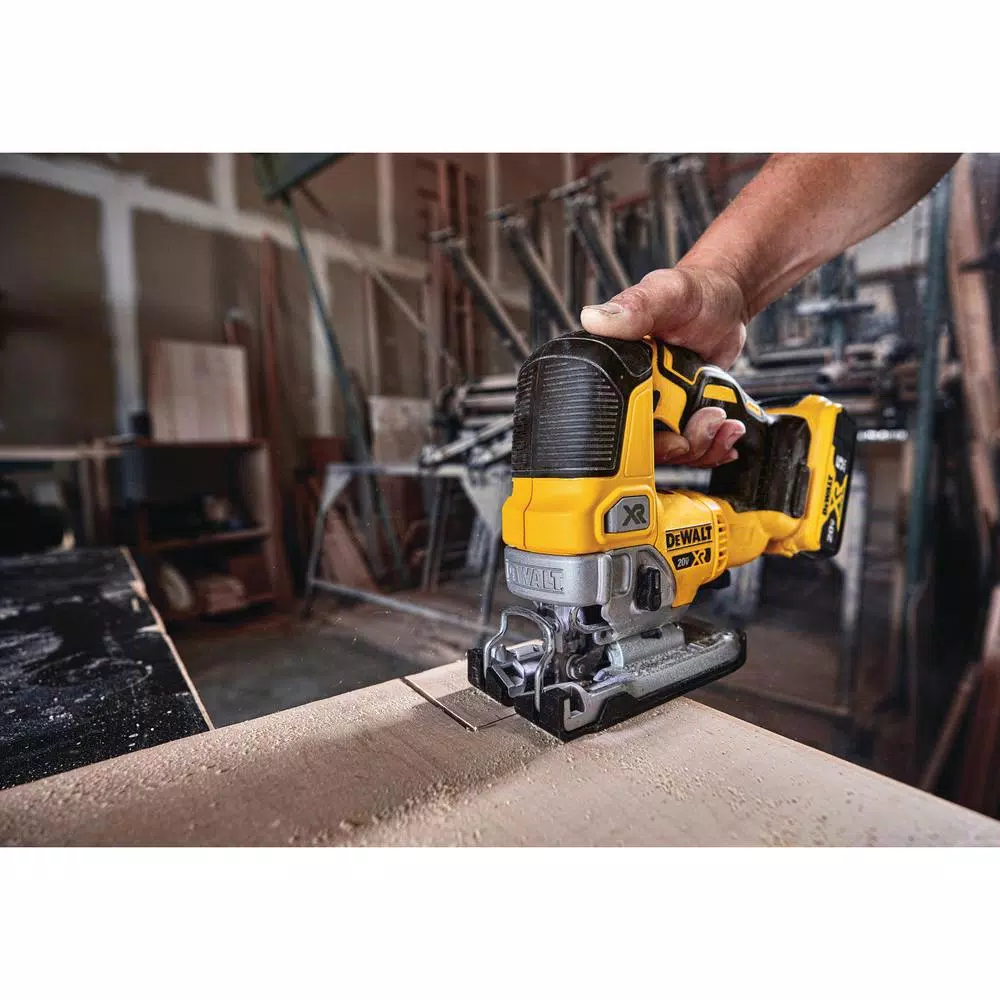 DEWALT 20-Volt MAX XR Cordless Brushless Jigsaw with Brushless Router and#8211; XDC Depot