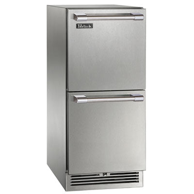 Perlick HP15RO 15 Outdoor Refrigerator With Different Drawer Options