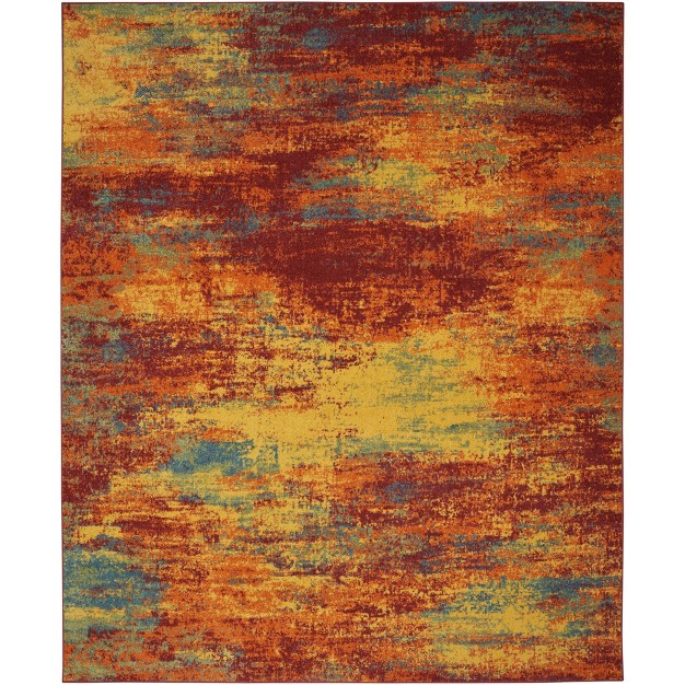 Nourison Essentials Abstract Indoor Outdoor Rug