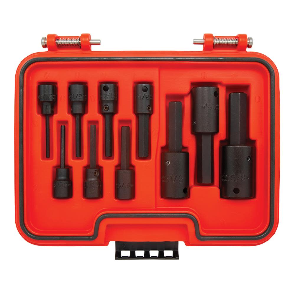 Proto Socket Set 3/8 and 1/2 DR 10pc SAE HEX IM