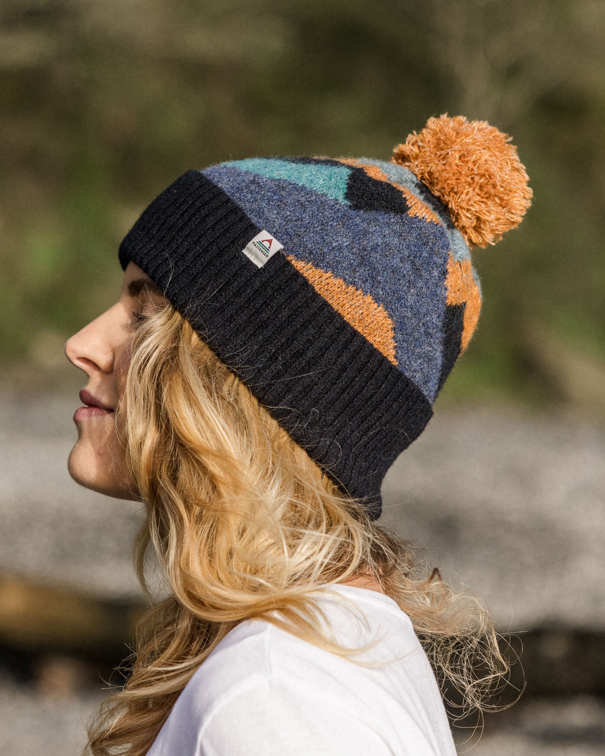 Scenic Recycled Bobble Hat - Scenic Navy