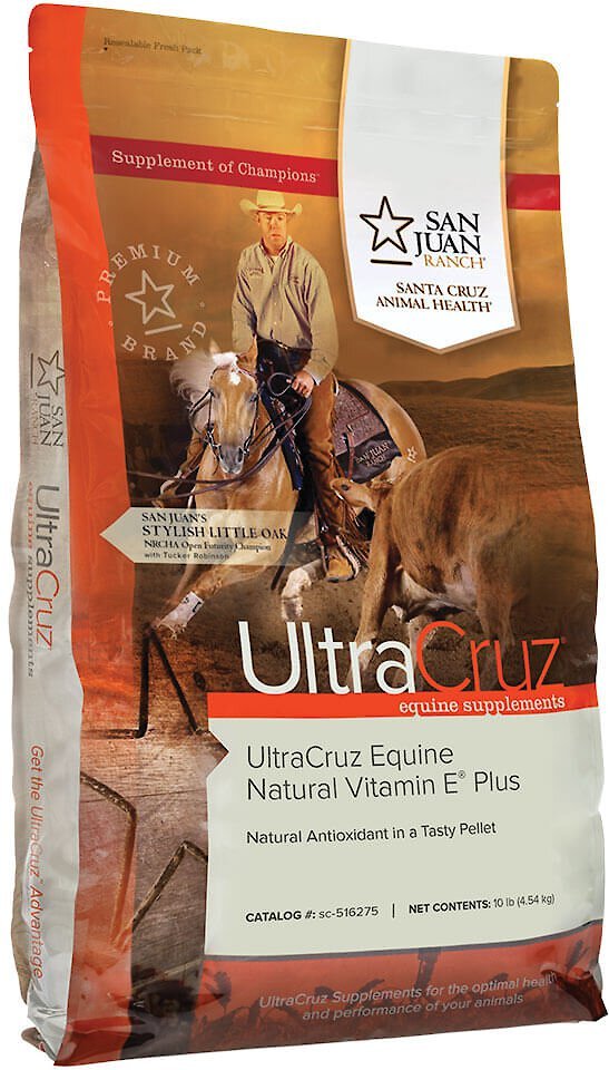 UltraCruz Natural Vitamin E Plus Immune Support Pellets Horse Supplement