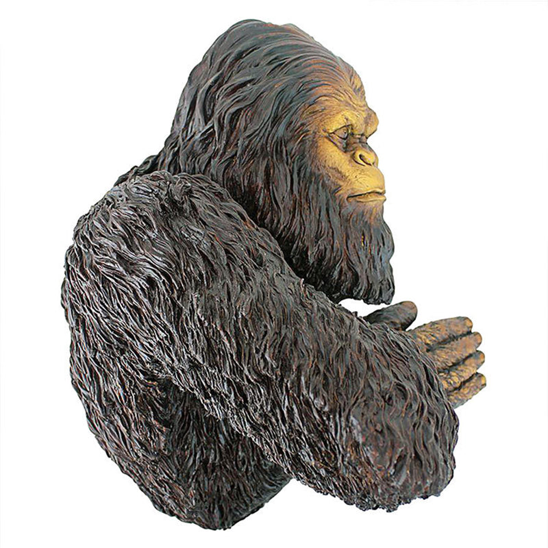 JETTINGBUY Bigfoot Garden Decoration Tree Sculpture 3D Tree Hugger Statue Garden Decoration