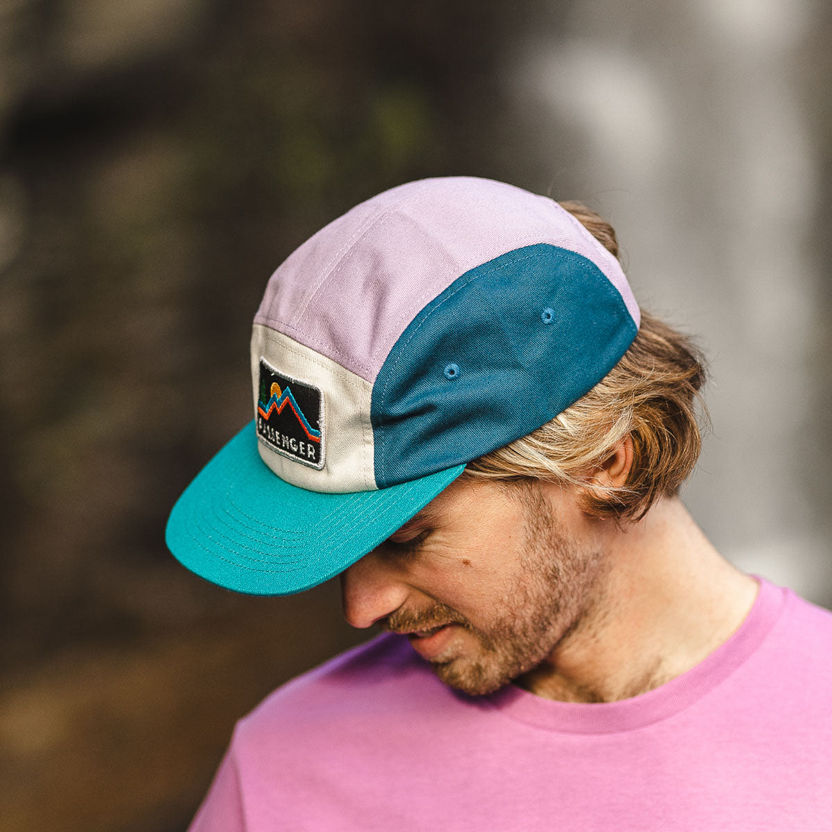 Downtime Cord Cap - Viridian Green/Orchid