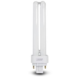 Feit Electric 18-Watt Equivalent PL CFLNI Quad Tube 4-Pin G24Q-2 Base Compact Fluorescent CFL Light Bulb Soft White 2700K (1-Bulb) BPPLD18EHDRP