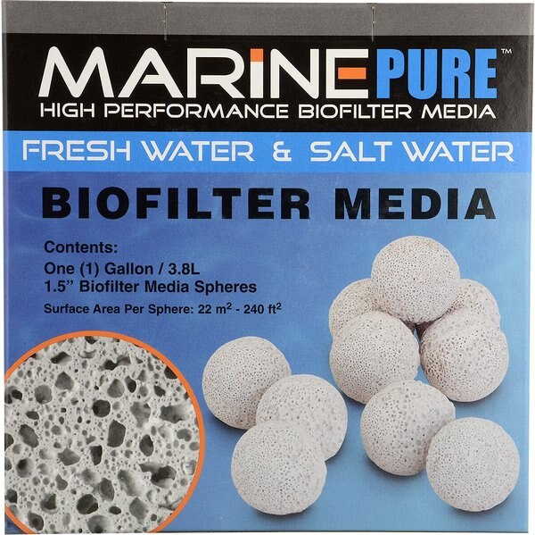 MARINEPURE Cermedia Aquarium Biofilter Media Spheres