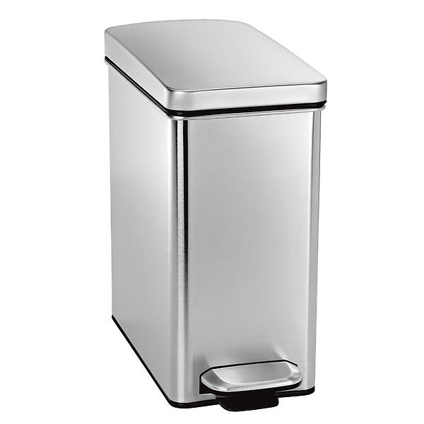 simplehuman Stainless Steel 26 gal Profile Step Trash Can