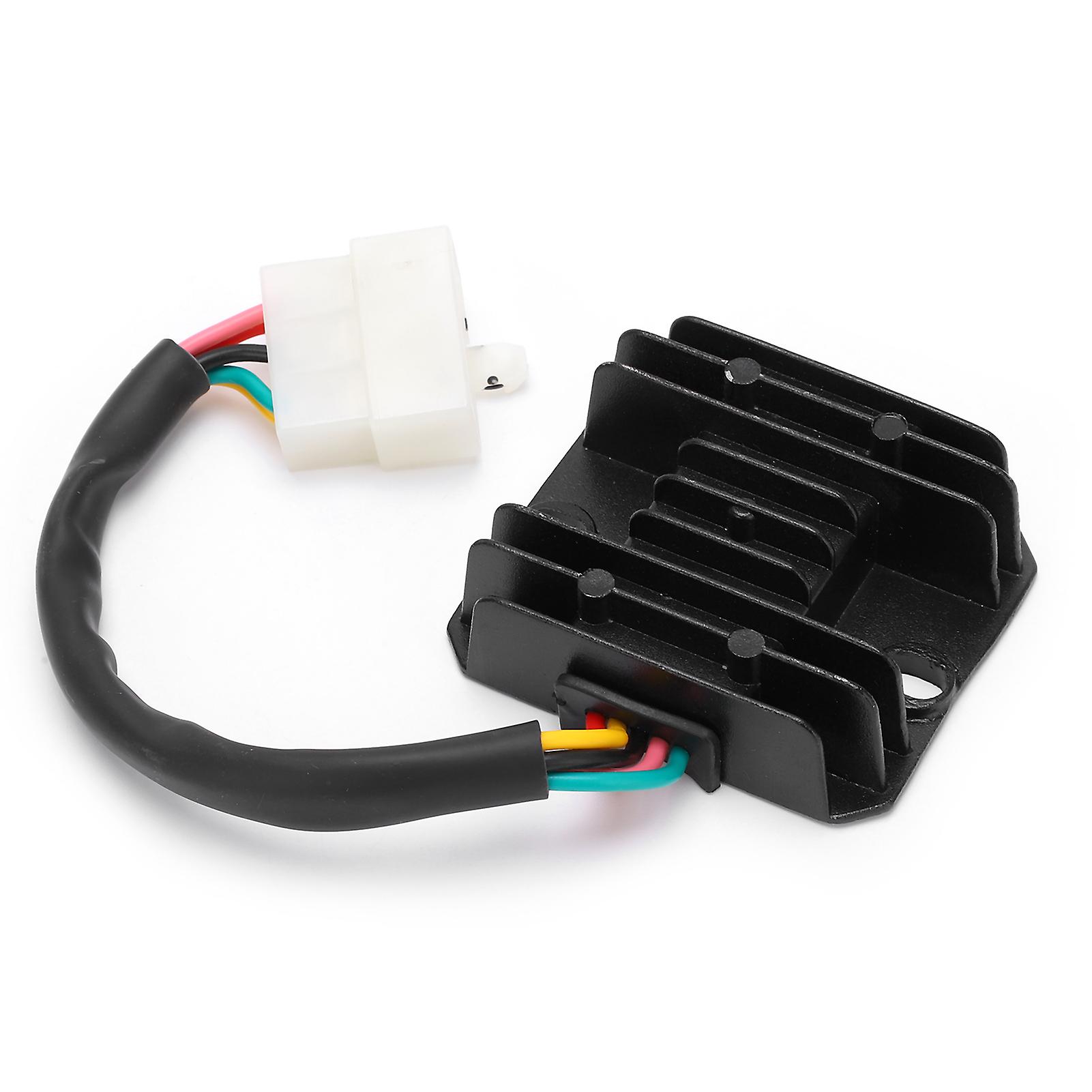 Voltage Regulator Rectifier 5wires Plug Replacement For Gy6 125cc 150cc Scooter