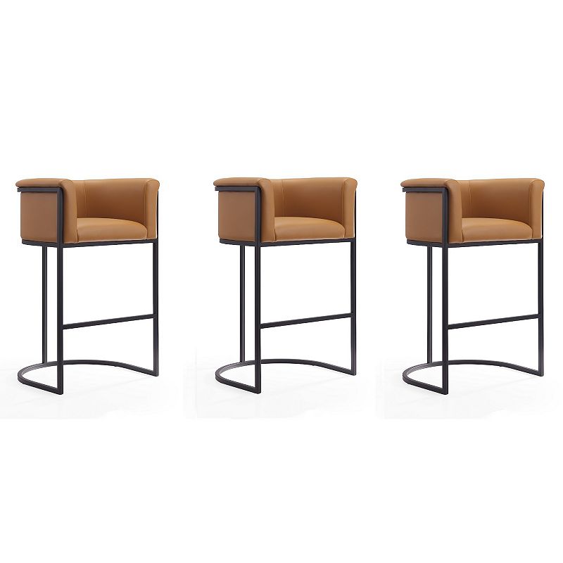 MANHATTAN COMFORT Cosmopolitan Bar Stool 3-piece Set