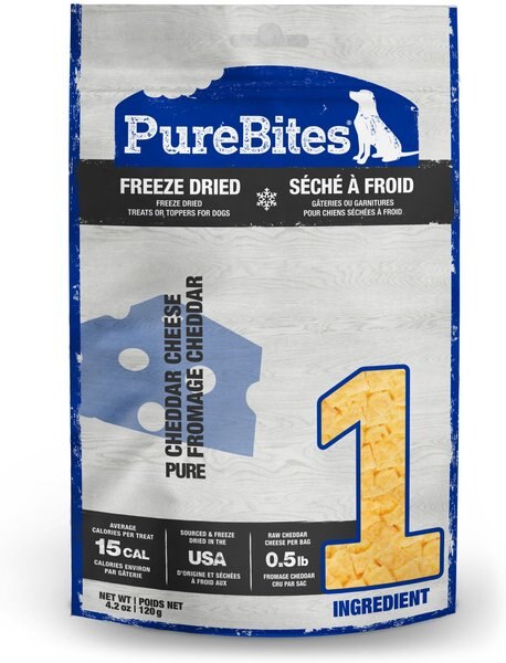 PureBites Cheddar Cheese Freeze-Dried Dog Treats