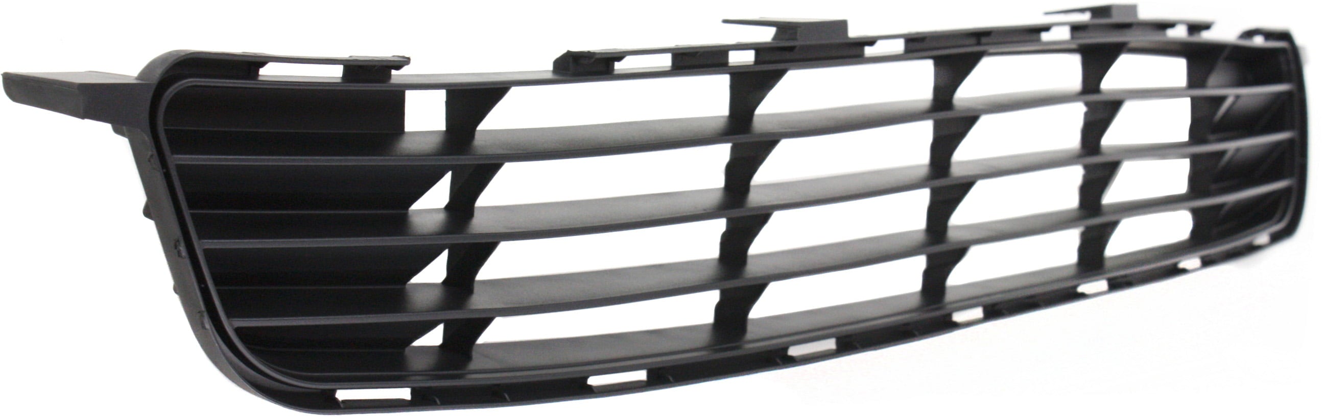 Bumper Grille Compatible With 2009-2010 Toyota Corolla Front Textured Black