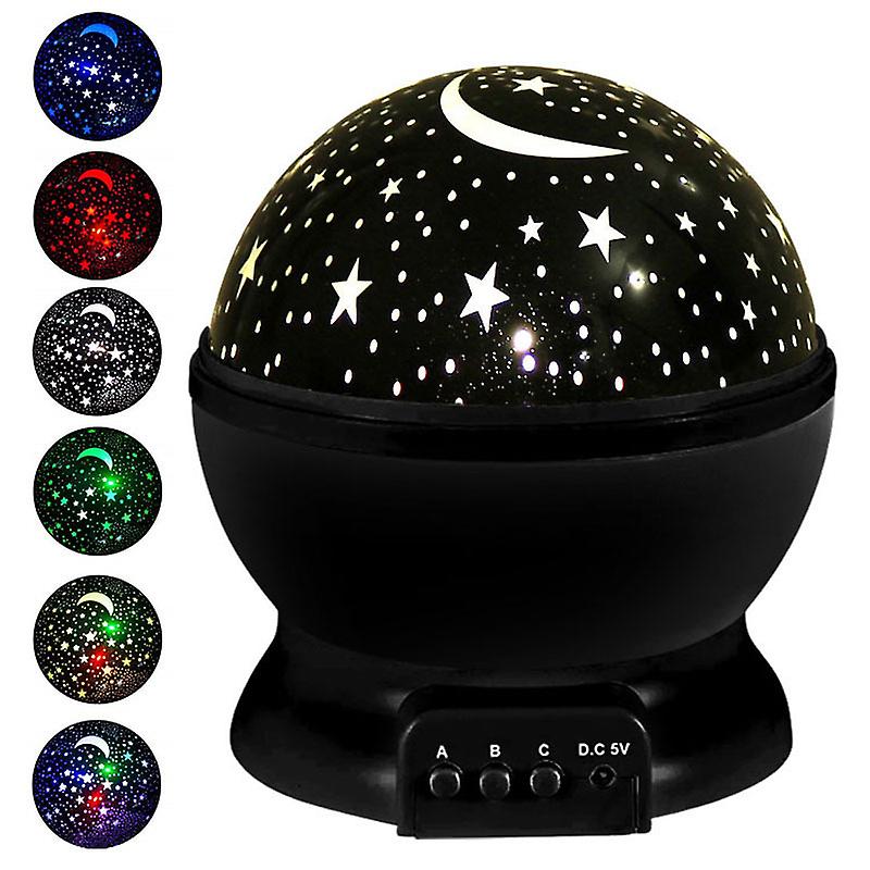 Night Light For Kids，  Kids Night Light， Star Night Light， Nebula Star Projector 360 Degree Rotation - 4 Led Bulbs 12 Light Color Changing With Usb Ca