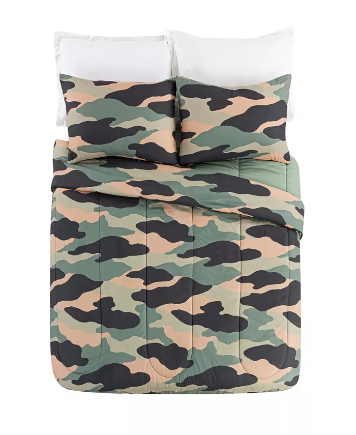 Urban Playground Covert Camouflage 2 Piece Comforter Set  Twin  Twin XL