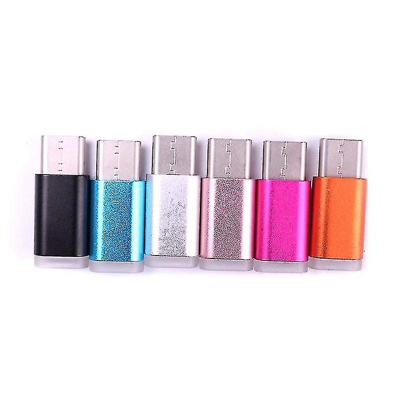 2021 1pc Usb Type C Male Connector To Micro Usb Female Converter Usb-c Adapter