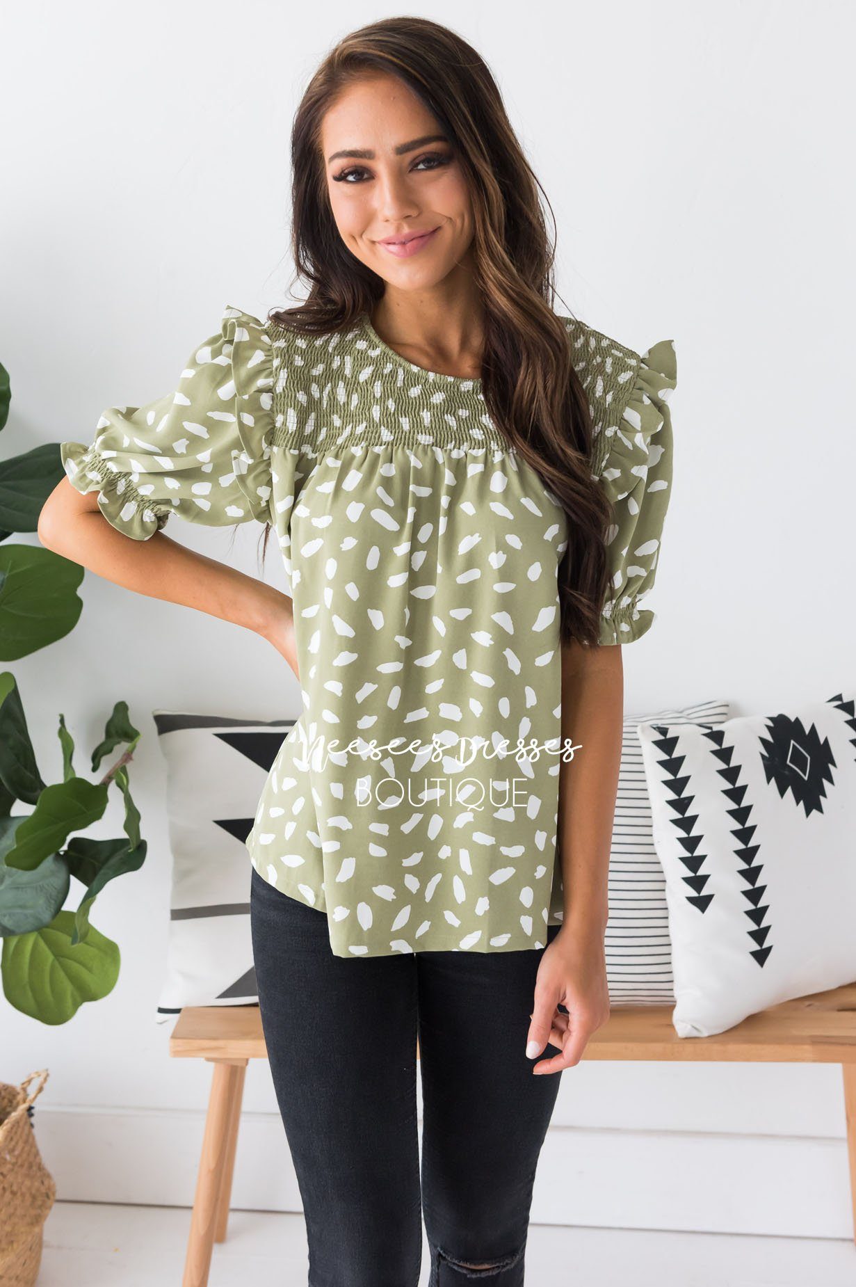 Good Impression Modest Blouse