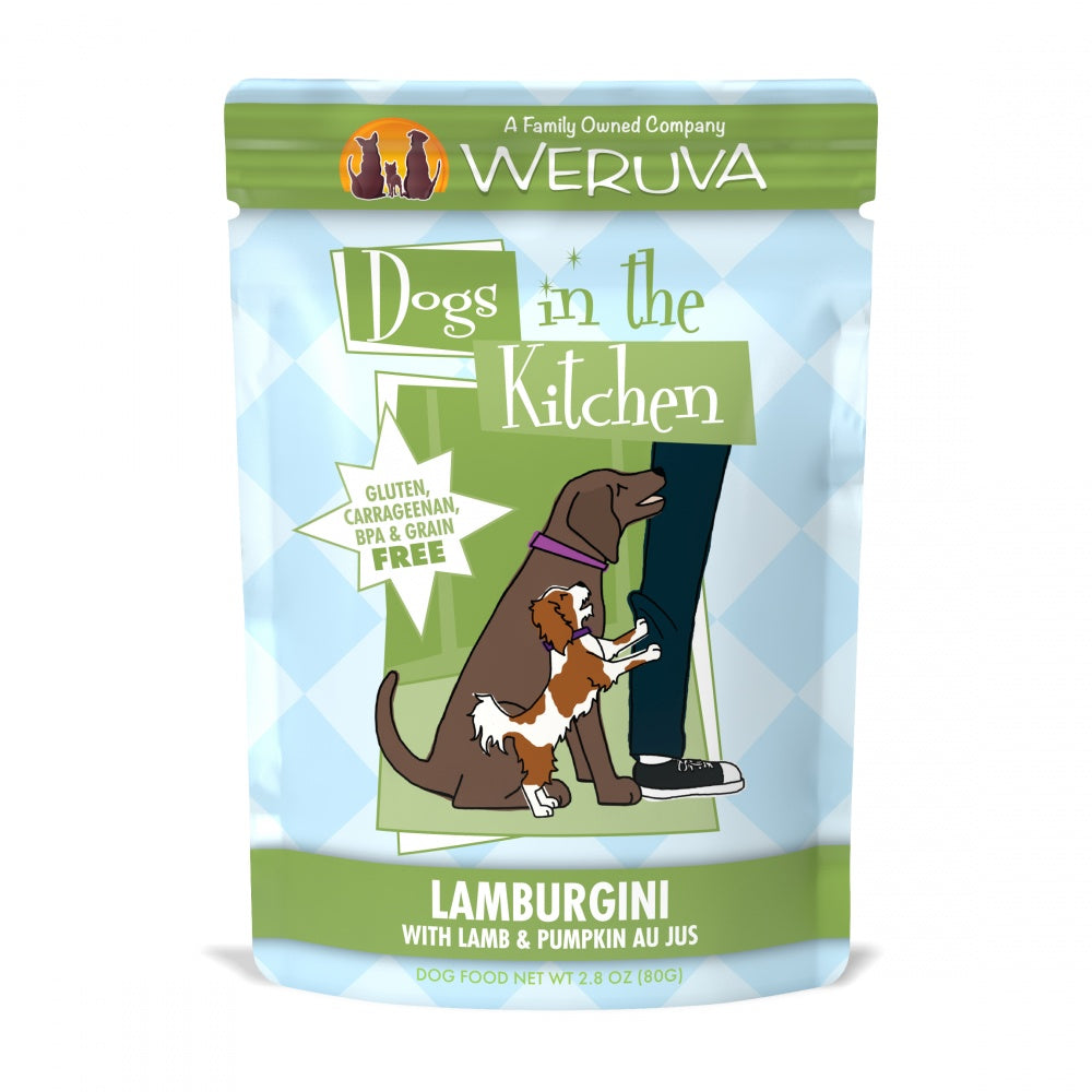 Weruva Dogs in the Kitchen Lamburgini Grain Free Lamb and Pumpkin Dog