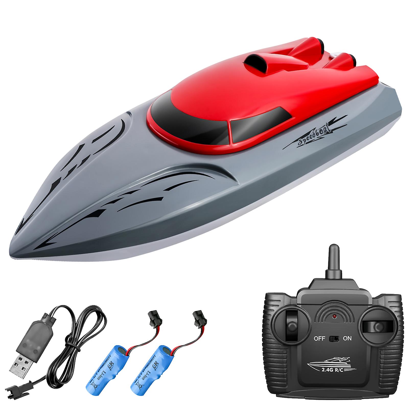 1pcsrc Boat，1pcsusb Cable，1pcsremote Controller，2pcslithium Battery，1pcsinstruction