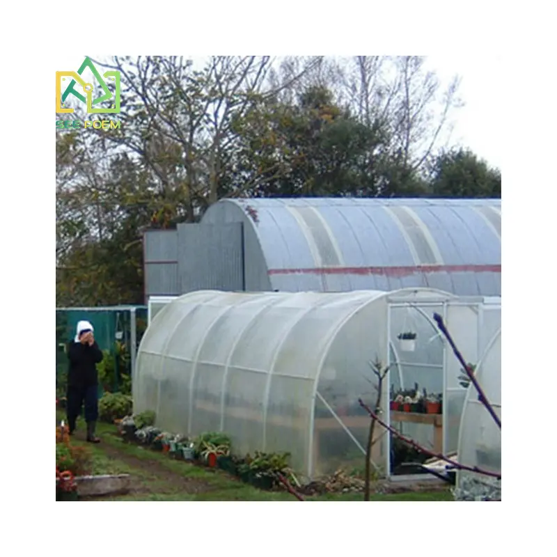 Clear Garden Tunnel  Greenhouse with Garden supplies