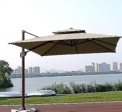 Patio Umbrella Square Garden Outdoor For Lawn Decoration