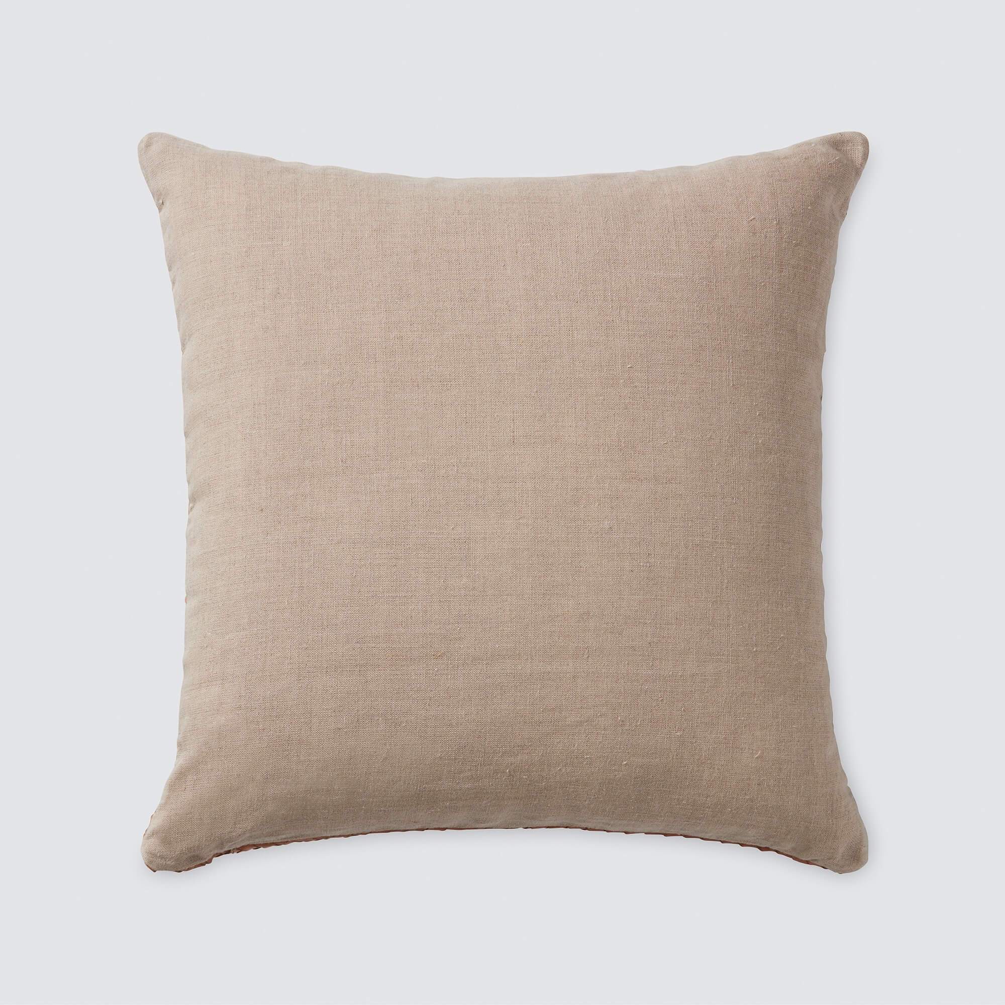 Dhara Leather Square Pillow