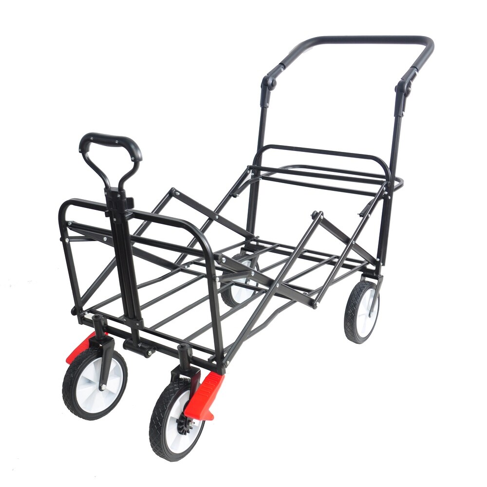 Folding wagon Collapsible Outdoor Utility Wagon