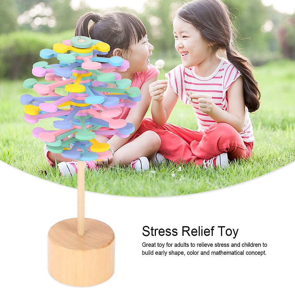 Funny Stress Relief Toy Wooden <span Class=