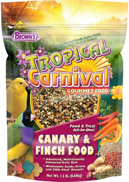 Brown's Tropical Carnival Canary and Finch Food