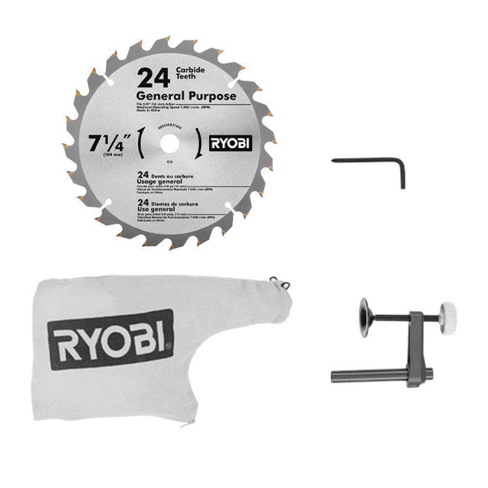 RYOBI ONE+ 18V Cordless 7-14 in. Compound Miter Saw (Tool Only) P553